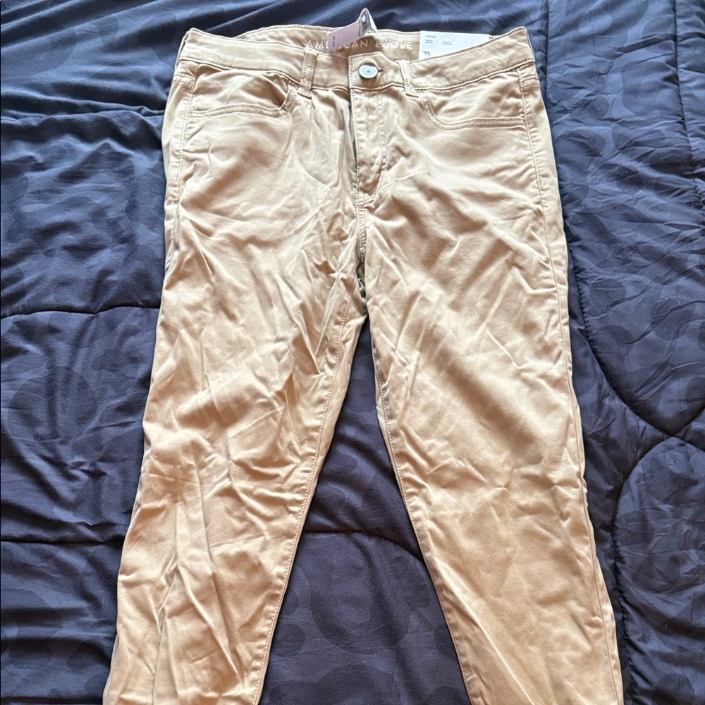 American Eagle Outfitters Tan Jeggings